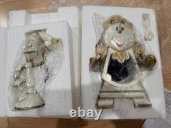 Disney Japan Cogsworth & Lumiere Be our Guest BATB Beauty & The Beast NIB