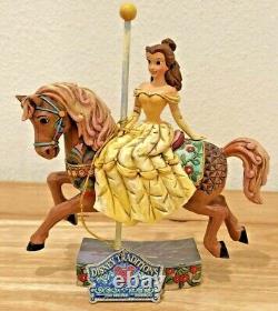 Disney Jim Shore Beauty And The Beast Belle Princess Of Knowledge Figurine Box