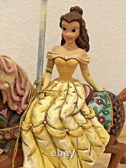 Disney Jim Shore Beauty And The Beast Belle Princess Of Knowledge Figurine Box