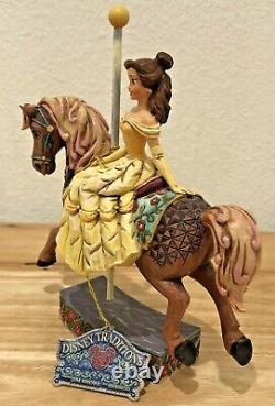 Disney Jim Shore Beauty And The Beast Belle Princess Of Knowledge Figurine Box