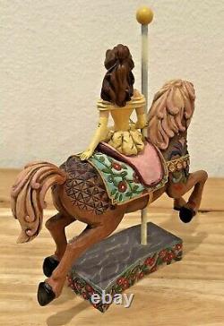 Disney Jim Shore Beauty And The Beast Belle Princess Of Knowledge Figurine Box