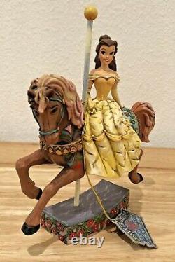 Disney Jim Shore Beauty And The Beast Belle Princess Of Knowledge Figurine Box