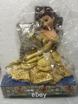 Disney Jim Shore Beauty & The Beast Belle And Chip Figure Curious OPEN open box
