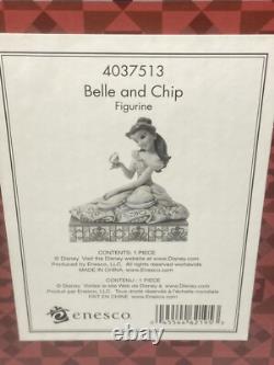 Disney Jim Shore Beauty & The Beast Belle And Chip Figure Curious OPEN open box