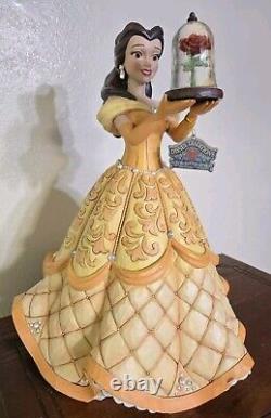 Disney Jim Shore Deluxe Belle Figurine 15 High Collectible Beauty and the Beast