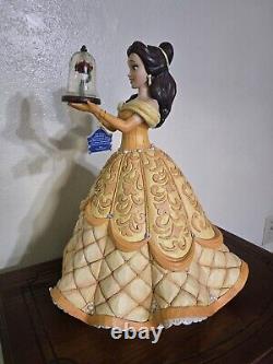Disney Jim Shore Deluxe Belle Figurine 15 High Collectible Beauty and the Beast