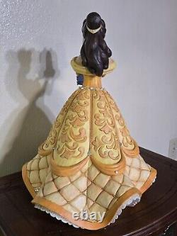 Disney Jim Shore Deluxe Belle Figurine 15 High Collectible Beauty and the Beast