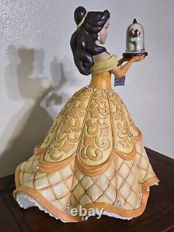 Disney Jim Shore Deluxe Belle Figurine 15 High Collectible Beauty and the Beast
