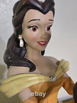 Disney Jim Shore Deluxe Belle Figurine 15 High Collectible Beauty and the Beast