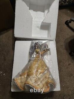Disney Jim Shore Deluxe Belle Figurine 15 High Collectible Beauty and the Beast