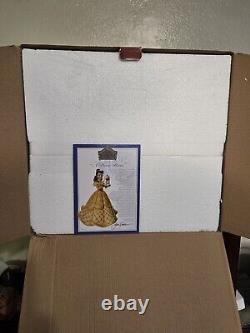 Disney Jim Shore Deluxe Belle Figurine 15 High Collectible Beauty and the Beast