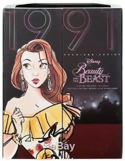 Disney LE Designer Premiere Belle Beauty Beast New Limited Edition 4500 1991