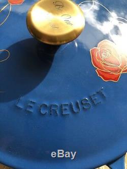 Disney Le Creuset Beauty & the Beast Ltd Edition Soup Pot NIB 1st Series Of 500