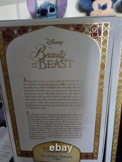 Disney Le Winter Belle And Beast Dolls Combo
