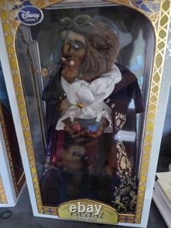 Disney Le Winter Belle And Beast Dolls Combo