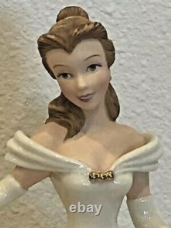 Disney Lenox Beauty And The Beast Belle My Heart Is Yours 8 Figurine Box Coa