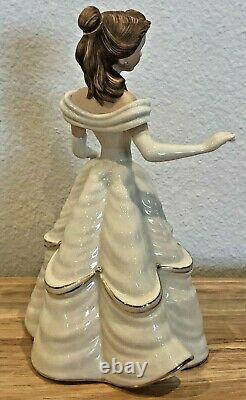 Disney Lenox Beauty And The Beast Belle My Heart Is Yours 8 Figurine Box Coa