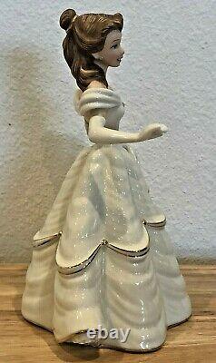 Disney Lenox Beauty And The Beast Belle My Heart Is Yours 8 Figurine Box Coa