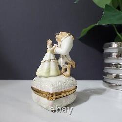 Disney Lenox Beauty and The Beast Loves First Touch Romance Treasure Trinket Box