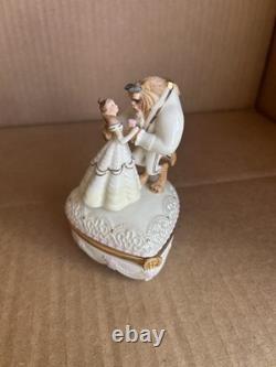 Disney Lenox Beauty and The Beast Loves First Touch Romance Treasure Trinket Box