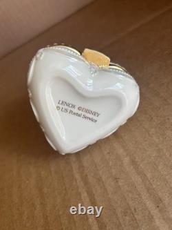 Disney Lenox Beauty and The Beast Loves First Touch Romance Treasure Trinket Box