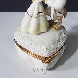 Disney Lenox Beauty and The Beast Loves First Touch Romance Treasure Trinket Box