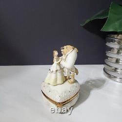 Disney Lenox Beauty and The Beast Loves First Touch Romance Treasure Trinket Box