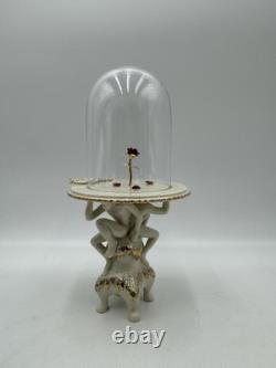 Disney Lenox Beauty and the Beast Enchanted Rose Figurine