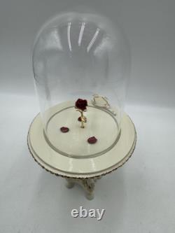 Disney Lenox Beauty and the Beast Enchanted Rose Figurine