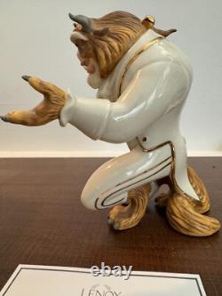 Disney Lenox Collection Beauty & The Beast My Hand My Heart BEAST Figurine