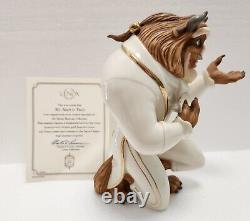 Disney Lenox Collection Beauty & The Beast My Heart Is Yours BEAST Figure CoA