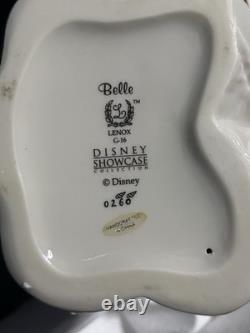 Disney Lenox Showcase Beauty & Beast's Belle, & Cinderella's Prince Charming