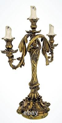 Disney Limited Edition 2,000 Beauty and the Beast Live Action Lumière Candelabra