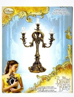 Disney Limited Edition 2,000 Beauty and the Beast Live Action Lumière Candelabra