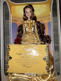 Disney Limited Edition Beauty And Beast, Belle #338 Of 5000. New In Box