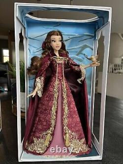 Disney Limited Edition Beauty and the Beast Winter Belle 17 inch Doll