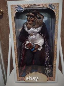 Disney Limited Edition Winter Doll Beauty and the Beast -Beast 17 LE 3500 NIB