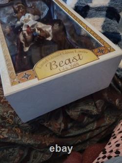Disney Limited Edition Winter Doll Beauty and the Beast -Beast 17 LE 3500 NIB