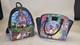 Disney Loungefly Beauty And The Beast Backpack Purse Wallet Set Stained Glass