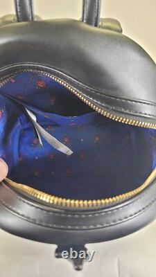 Disney Loungefly Beauty And The Beast Backpack Purse Wallet Set Stained Glass