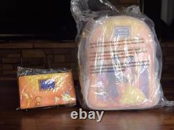 Disney Loungefly Beauty Beast Mini Backpack And Wallet Womens Ballroom Scene NWT