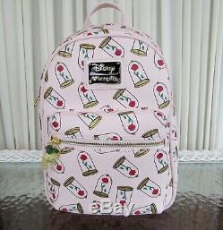 Disney Loungefly Beauty and the Beast Enchanted Rose Mini Backpack NWT