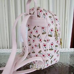 Disney Loungefly Beauty and the Beast Enchanted Rose Mini Backpack NWT