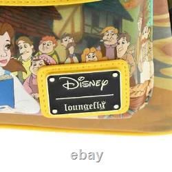 Disney Loungefly Beauty and the Beast Rucksack Backpack Yellow Japan store