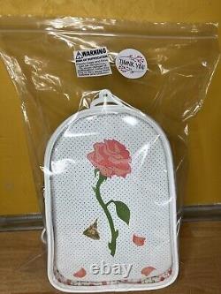 Disney Loungefly Enchanted Rose Beauty and the Beast with Pin, Trade & Collect