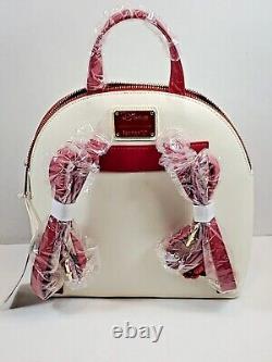 Disney Loungefly Mini BackPack Belle Beauty Beast Bold As A Rose NWT MINT