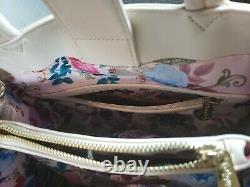 Disney Loungefly x Beauty and the Beast Belle Embossed Crossbody Tote Bag RARE