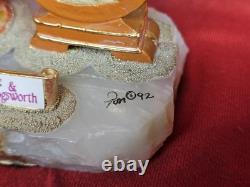 Disney Lumiere & Cogsworth Beauty & The Beast Statue 1993 by Ron Lee LE Art #135
