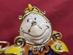 Disney Lumiere & Cogsworth Beauty & The Beast Statue 1993 by Ron Lee LE Art #135