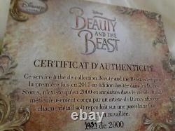 Disney MRS POTTS TEA SET LE 2000 Live Action Beauty & the Beast Limited Edition